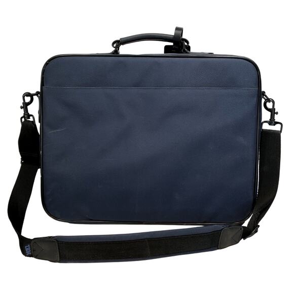 Vtg IBM CompuNote Notebook Laptop Canvas Carry Case 16" Crossbody Strap - Picture 6 of 15